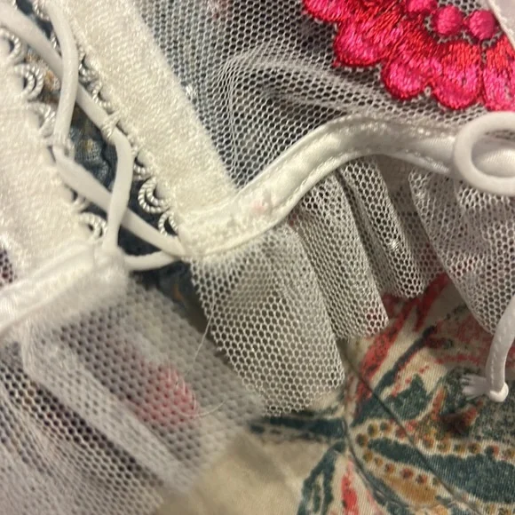 ‼️‼️Sold ‼️‼️❤️For Love and Lemon sheer Floral Bra Top. - Picture 5 of 6